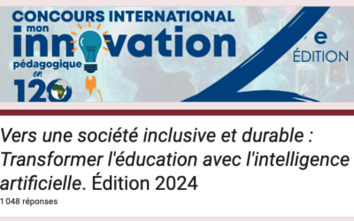 Vers une société inclusive et durable : Transformer l’éducation avec l’intelligence artificielle. Édition 2024