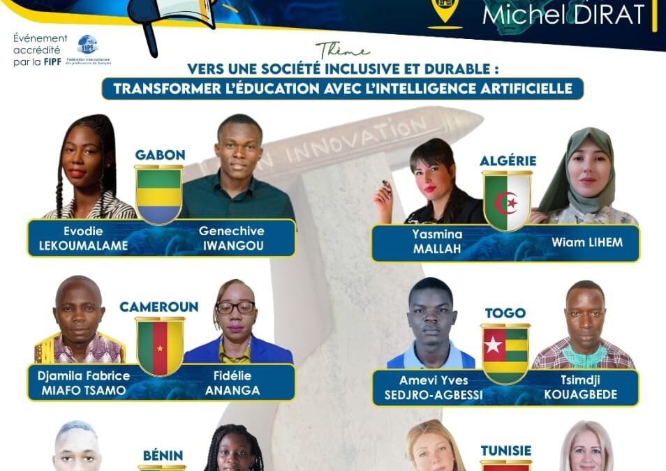 Concours international mon innovation pédagogique : La Finale